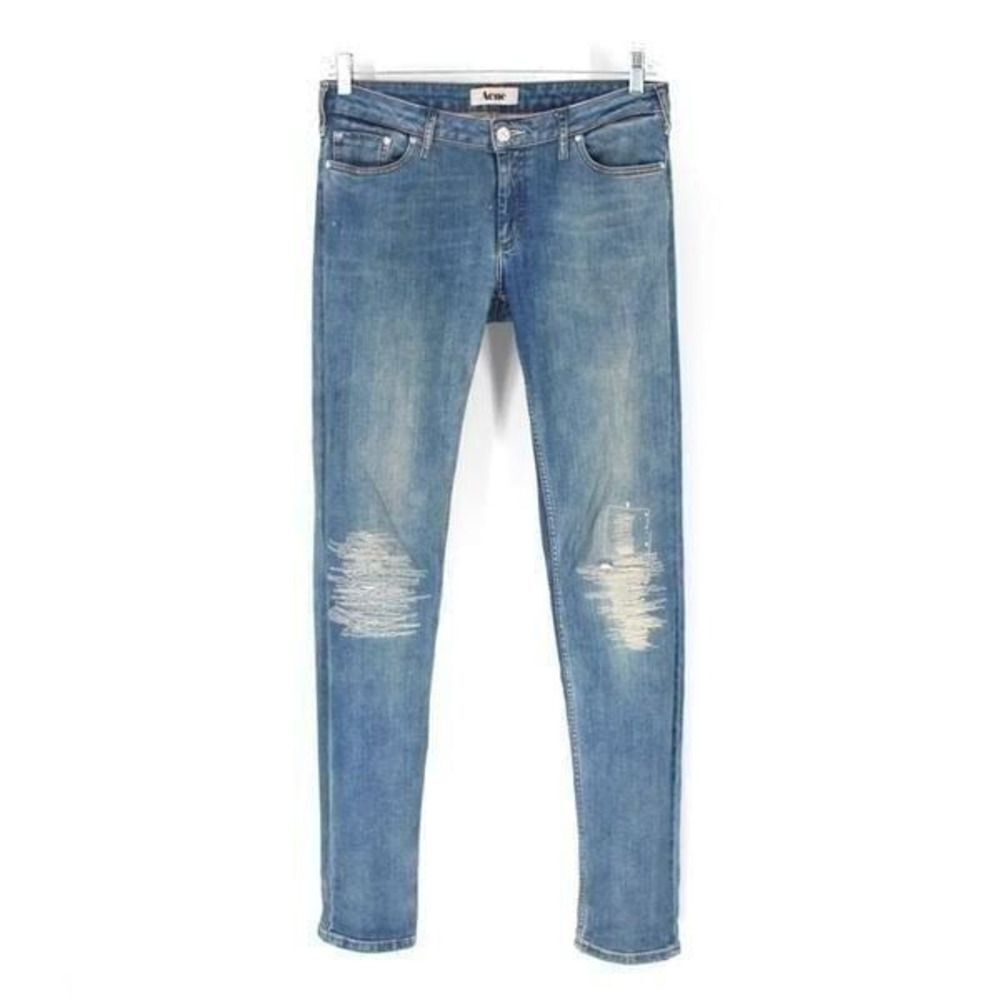 ACNE Kex Catch Sweden patchwork Jeans Size 26/32